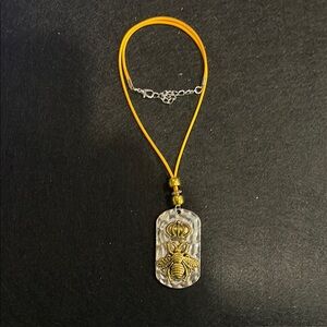 Gold and Silver Pendant Necklace